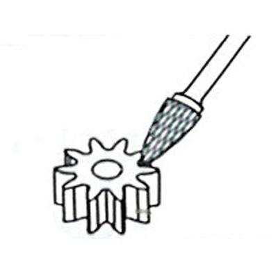 Fræsestift HM Ø12x25 mm form G (Speedcut) med Ø6 mm skaft